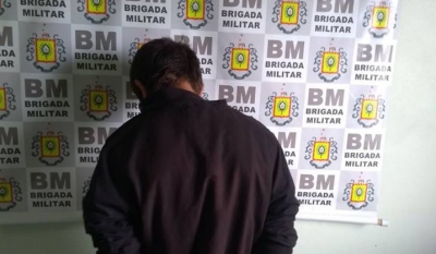 Brigada Militar Efetua prisão por roubo à estabelecimento comercial