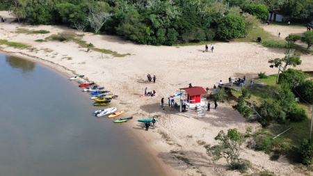 Maior encontro de jovens do Ramo Sênior do Sul do estado aconteceu em São Lourenço recepcionados pelo Grupo de Escoteiros GARIBALDI