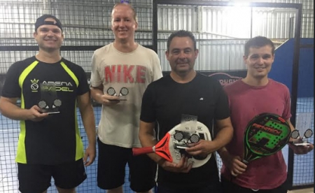 Torneio do Arena Padel definiu seus campeões neste domingo
