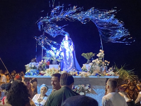 Festa de Iemanjá aconteceu nesta quinta-feira