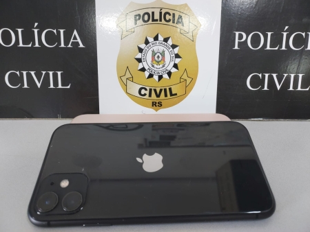 POLÍCIA CIVIL RECUPERA APARELHO CELULAR FURTADO