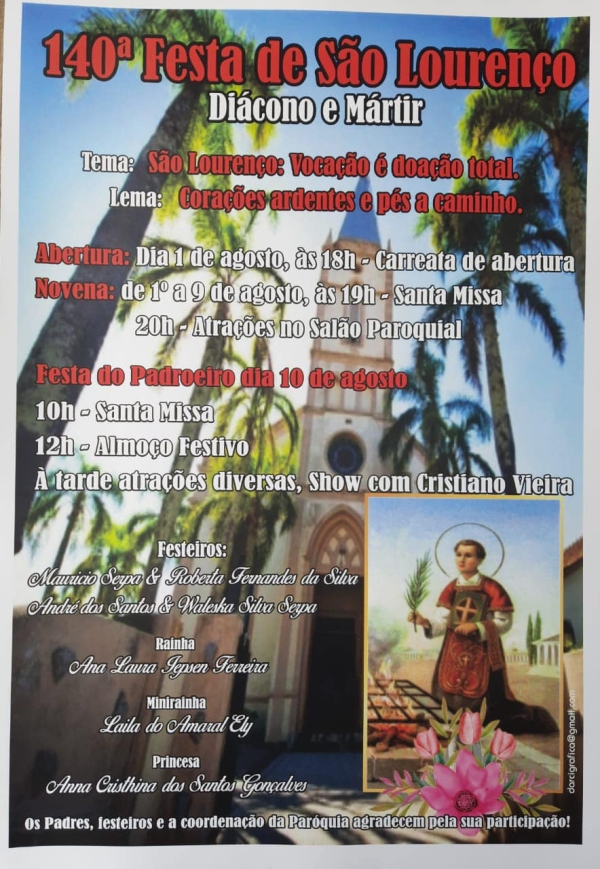 140ª Festa de São Lourenço