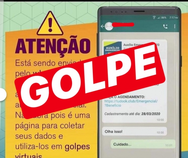 Coronavírus: Golpe na internet usando coleta de dados virtuais