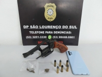 Polícia Civil realiza prisão por posse ilegal de arma de fogo no bairro Navegantes
