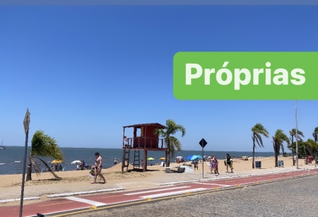 Todas as praias de São Lourenço continuam próprias para o banho