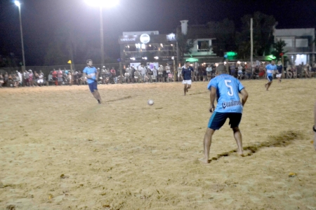 Nesta quinta-feira (27),  acontece a 5ª rodada do Campeonato Praiano de Futebol de Areia