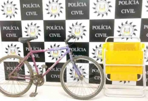 Polícia Civil procura o proprietário de objetos recuperados pela BM