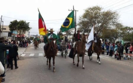Desfile Farroupilha de Camaquã foi adiado para o dia 26 de setembro