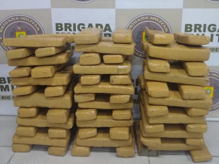 Brigada Militar e PRF prendem homem por tráfico de drogas em São Lourenço do Sul