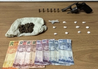 Brigada Militar prende homem com drogas e arma em Camaquã