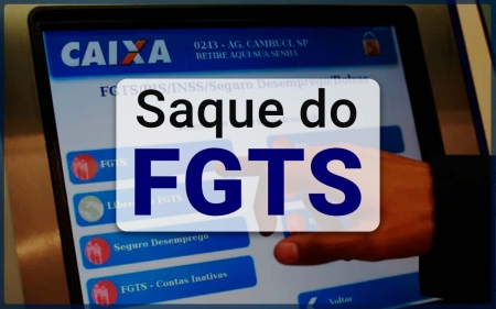 Novo saque do FGTS será liberado nesta quarta-feira (11)