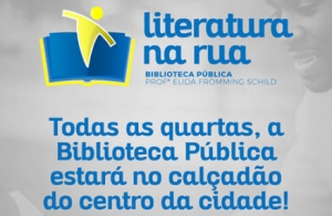 literatura na rua