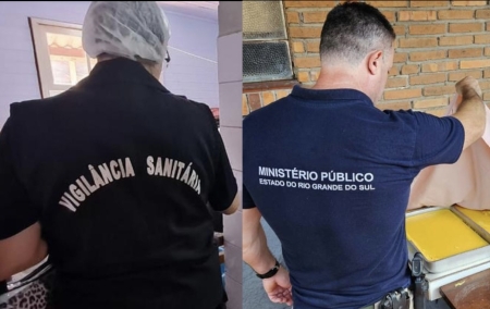 Comerciante é preso por crime ambiental e uma tonelada de alimentos impróprios é apreendida em fiscalização do MPRS