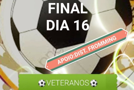 Final da Copa Carlos A. Bosenbecker de Futebol Veteranos acontece no dia 16