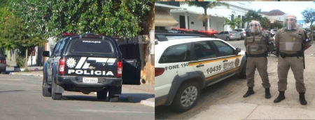 Polícia Civil e Brigada Militar fazendo papel fundamental para a segurança da comunidade em São Lourenço do Sul