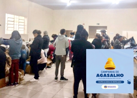 Campanha do Agasalho: Confira os pontos e datas da distribuição