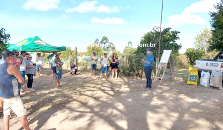 Coopar - Pomerano realizou dia de campo na  Colonia Osório
