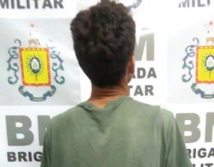 Brigada Militar prendeu elemento que vinha assaltando estabelecimentos comerciais na cidade