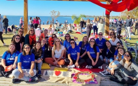 Escola Estrela do Mar realizou piquenique em comemoração ao Dia das Mães