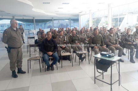 Oficiais do CPROSul de 27 municípios estão reunidos em São Lourenço do Sul 