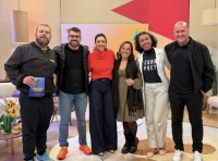 Gustavo Hammes participou do programa “Baita Sábado” da RBSTV falando sobre sua trajetória nas corridas e o lançamento do seu livro