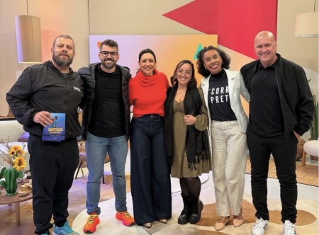 Gustavo Hammes participou do programa “Baita Sábado” da RBSTV falando sobre sua trajetória nas corridas e o lançamento do seu livro