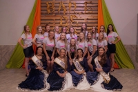 Salão Ziebell realizou a primeira etapa da Festa do Fumo na escolha das novas soberanas