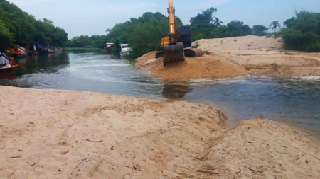 Desassoreamento do Arroio Carahá começou nesta semana
