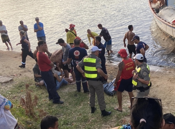 Corpo do adolescente afogado no Arroio São Lourenço foi localizado no final da tarde