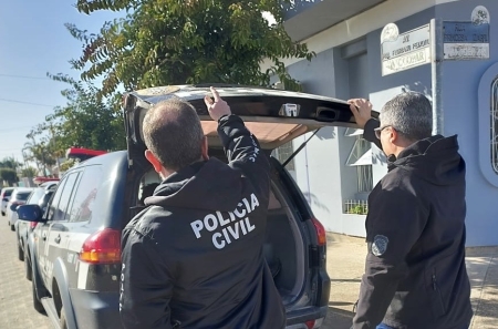 POLÍCIA CIVIL REALIZA PRISÃO DE HOMEM  DE 36 ANOS CONDENADO PELO CRIME DE FURTO