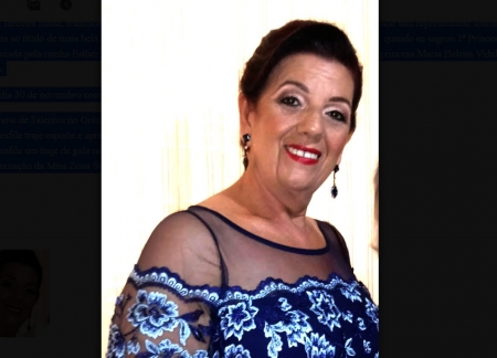 Loiva Araújo é a candidata lourenciana à Miss Zona Sul da Terceira Idade