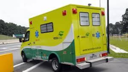 Acidente com motocicleta na BR 116 em São Lourenço deixou vítima ferida