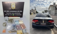 Polícia Civil realiza prisão por tráfico de drogas no Bairro Navegantes