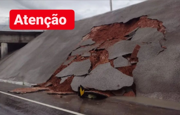 Atenção: Trânsito desviado no viaduto do Salso em Pelotas