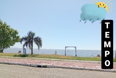 Final de semana deve ter tempo instável com sol e pancadas de chuva durante o dia