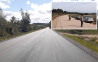 Obras de asfaltamento da estrada para São João da Reserva e frigorífico coqueiro começam a se tornar realidade