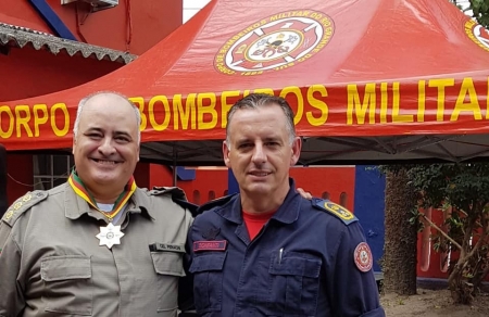 Comandante do Comando Regional de Polícia Ostensiva Sul (CRPO Sul) é homenageado