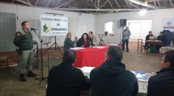 brigada e câmara de vereadores