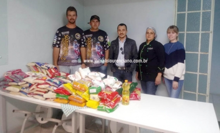 Grupo Fuça Mato faz doação de alimentos ao Hospital São João da Reserva