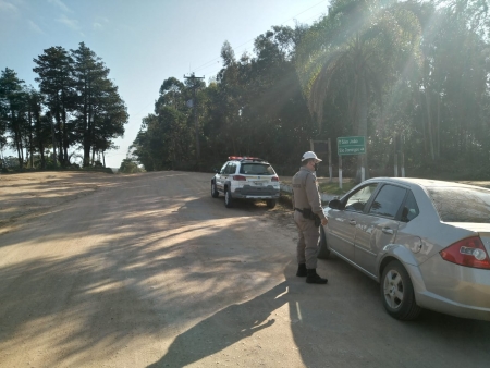 Brigada Militar realiza ação preventiva na área rural de Turuçu