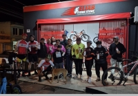 Elias Bike Store realizou na noite desta quarta-feira o primeiro passeio da Elias Bike Store