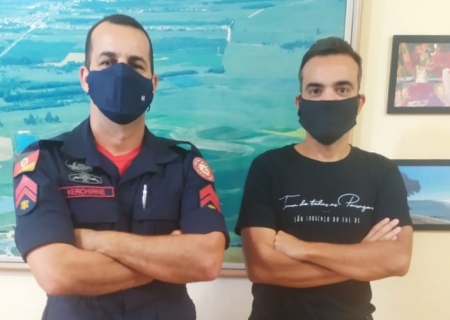 Corpo de Bombeiros se reúne com secretário de turismo para tratar sobre apoio logístico durante a Operação Verão 20/21