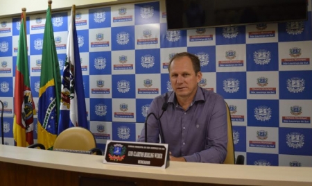 Luis Weber faz um balanço dos quatro primeiros meses a frente da Câmara Municipal