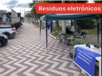 Coleta de resíduos eletrônicos acontece dia 6 de setembro na praça central