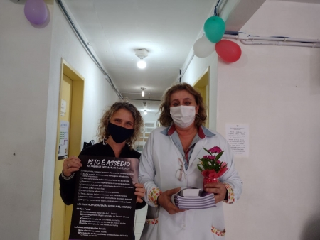 OUTUBRO ROSA: VEREADORA FABIANE REALIZA VISITAS ÀS UBS LOURENCIANAS