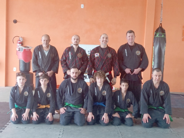 Exame de faixas do hapkido HwrangKwan aconteceu no último sábado