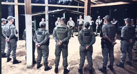 30º BPM realizou intensas ações de policiamento no final de semana em São Lourenço e região