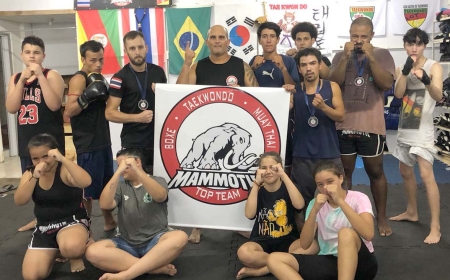 Equipe Rone Mamute participou do 1º ARENA STRIKER MUAY THAI