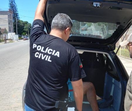 Policia Civil de SLS prendeu autor de violência doméstica