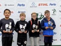 O jovem atleta Fernando Horta Feddern conquistou torneio de duplas em Livramento